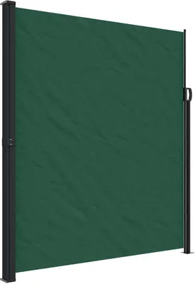 Obrázek produktu pro vidaXL Výsuvná boční markýza Tmavě zelená 220x600 cm
