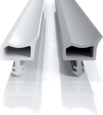 Image de 40m (8x5m) Coupe-courant d'air Premium pour portes et fenêtres blanc-gris