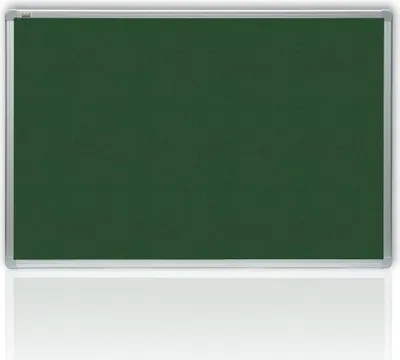 Obrázek produktu pro 2x3 Filcová zelená tabule v hliníkovém rámu 60 x 90 cm - P-TTA96-4