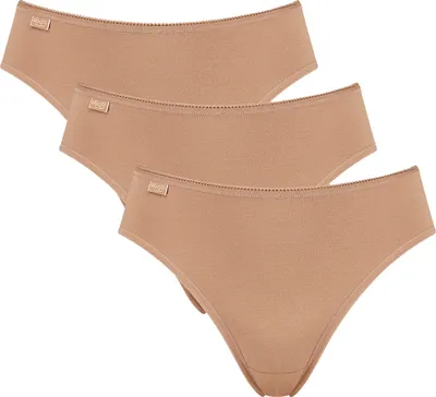 Produktbild von Sloggi Damen Tai, 3er Pack - 24/7 Baumwolle, einfarbig Nude 2XL