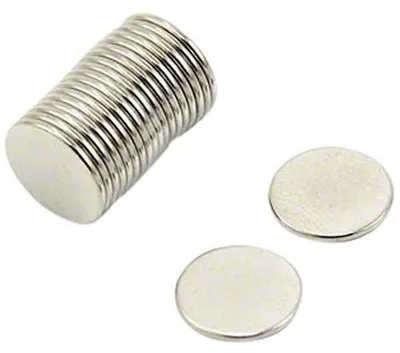 Neodym-Magnete 12x1 mm, 0,6 kg, 20 Stück