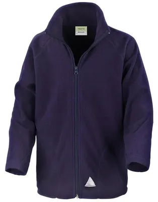 Produktbild von Result Core Kinder Mikro Fleece Jacke FK592 (S) (Marineblau)