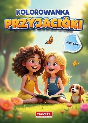 Produktbild von Malbuch mit Aufklebern, "Freundinnen", von Maciej Ratajczyk