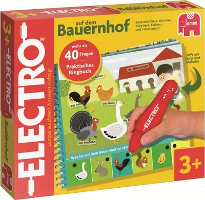 Produktbild von JUMBO Ringbuch, ELECTRO auf dem Bauernhof