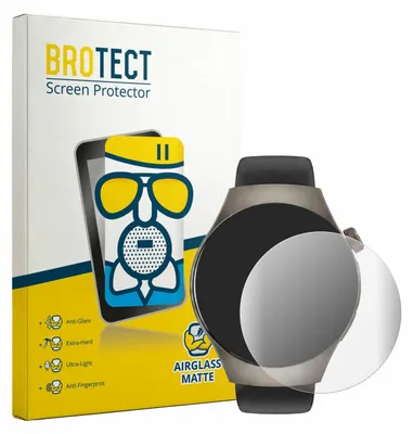 Produktbild von BROTECT Entspiegelungs Schutzglas für YEMASTER Samrtwatch 1.46" Schutzfolie Panzer Folie Glas Display Schutz matt
