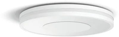 Produktbild von Philips Hue White ambience Being Deckenleuchte weiß + Dimmschalter, Intelligente Deckenbeleuchtung, Bluetooth/Zigbee, Weiß, LED, Metall, Kunststoff, Nicht austauschbare(s) Leuchtmittel