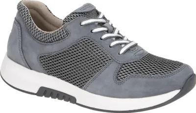 Produktbild von Gabor ROLLING SOFT Damenschuhe - bequeme Schnür- Halbschuhe grau Freizeit NEU