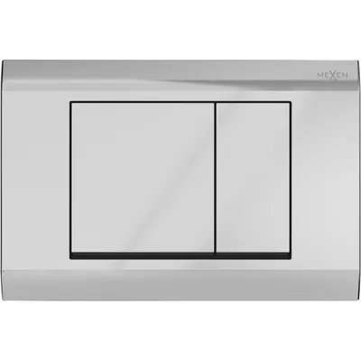 Obrázek produktu pro Mexen Fenix 01 splachovací tlačítko, Lesklá chromovaná - 600101