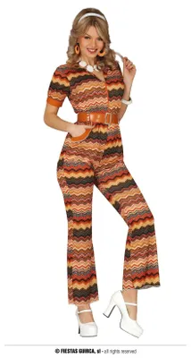 Immagine prodotto di costume tuta anni '70 per donna, taglia:L