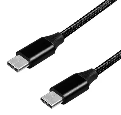 Immagine prodotto di Logilink USB 2.0 Kabel, USB-C zu USB-C, schwarz, 1,0m