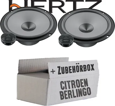Produktbild von Hertz K 165 - KIT - 16,5cm Lautsprecher Komposystem - Einbauset passend für Citroen Berlingo 1 - justSOUND