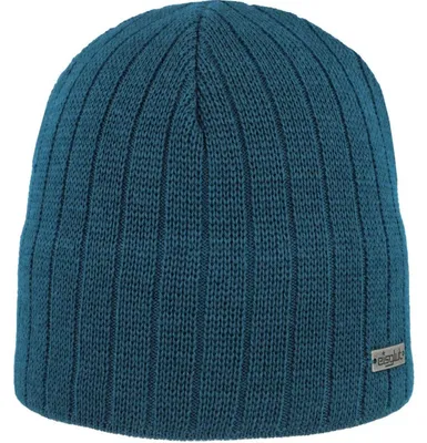 Eisglut Strickmütze Texg mit Fleeceinnenband in blau