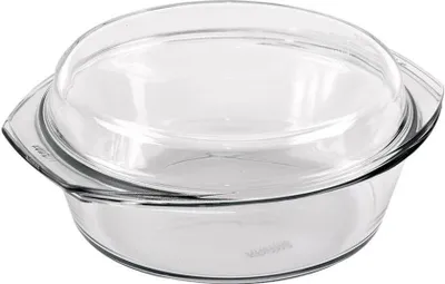 Zdjęcie produktu dla BOHEMIA CRISTAL okrągła miska z płaską pokrywką 1,5 litra