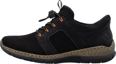 Zdjęcie produktu dla Rieker sportowe sznurowane buty czarny