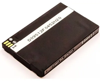 Produktbild von Akku für Emporia Telme C131 Li-Ion 3,7 Volt 1000 mAh schwarz.