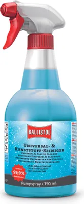 Produktbild von BALLISTOL - Universal- und Kunststoff-Reiniger 750ml Sprühflasche - 25075