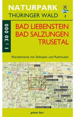 Obrázek produktu pro Turistická mapa Bad Liebenstein, Bad Salzungen, Trusetal
