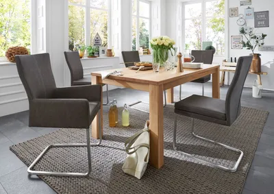 Produktbild von Auszugstisch Bea 180x90+60 Tisch inkl. Auszug Esstisch Kernbuche Massiv