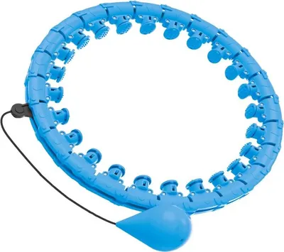 Obrázek produktu pro Rebel RBA-3066 Masážní obruč Hula Hoop se závažím 43 cm, modrá