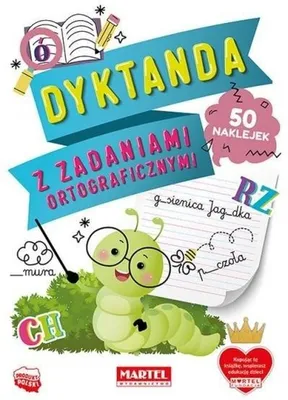 Immagine prodotto di Dyktanda z zadaniami ortograficznymi z naklejkami