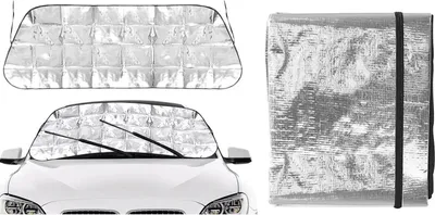 Produktbild von Frontscheibenabdeckung Auto Thermomatten für Wohnmobile, Transporter 70 x 180 cm