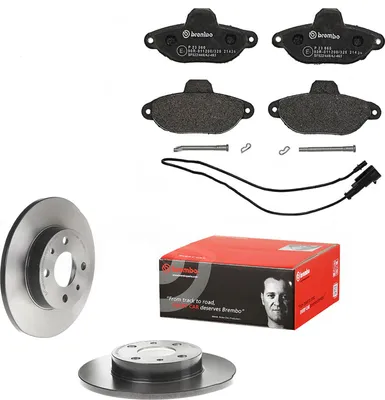Image de Jeu de disques de frein avec plaquettes de frein avant 71751289