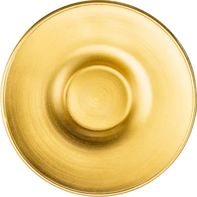 Image de EISCH, sous-tasse à espresso, modèle 109/6, finition or, gamme COSMO COLLECT, référence 70510971/180244