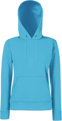 Produktbild von Fruit of the Loom 62-038-0 | Lady-Fit Classic Hooded Sweat - Farbe: Azure Blue - Größe: M
