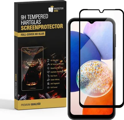 Produktbild von 2x 9H Panzerglas für Samsung Galaxy A15 FULL COVER 3D KLAR echtes Tempered Glass Panzerfolie Displayschutz Schutzglas Hartglas Schutzfolie Screen-Protector #1