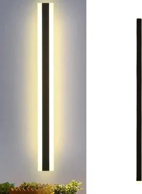 Produktbild von Lange LED-Wandleuchte, ideal für Villa, Veranda oder Garten – IP65 wasserdicht, 80 cm, warmes Licht