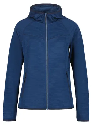 Image de Icepeak Berryville Midlayer avec capuche pour femmes, couleur : bleu foncé, taille : XL