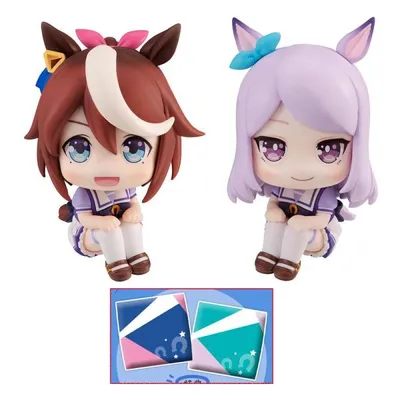 Produktbild von Megahouse Uma Musume Pretty Derby Look Up PVC Statuen Tokai Teio & MEjiro McQueen Limited Ver. 11 cm