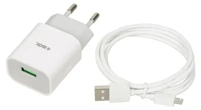 Immagine prodotto di Ładowarka sieciowa USB 2A iBOX C-41 z kablem microUSB
