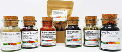 Produktbild von Nach Ottolenghi,  Gewürze Geschenk Set im Glas Gewürzkontor München
