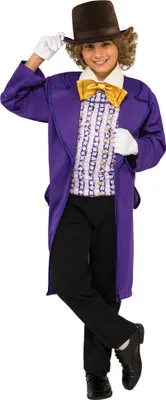 Produktbild von Kids Willy Wonka & Hat Costume Size S