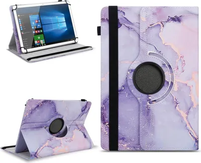 Produktbild von Tablet Hülle für Samsung Galaxy Tab A 10.5 2018 Tasche Schutzhülle 360° DrehbarFarben:Motiv 22