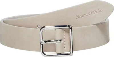 Produktbild von Marc O'Polo Leder Gürtel Fredis Ladies Belt W75 Stone Grey beige