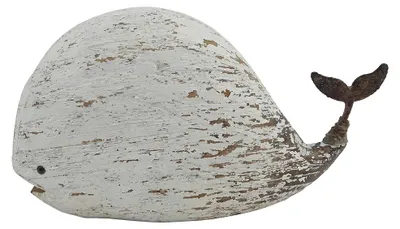 Obrázek produktu pro Dekorační figurka Clayre & Eef, bílá, dřevo