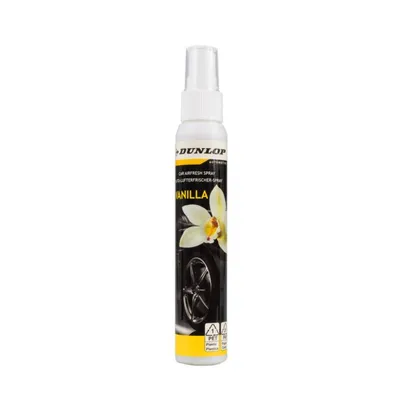 Produktbild von Dunlop - Auto-Lufterfrischungsspray 60 ml (Vanille) für das Auto-Innenraum