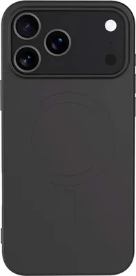 Zdjęcie produktu dla BigBen Connected, etui iPhone 17 Pro Max MagSafe silikonowe, wytrzymałe, czarne