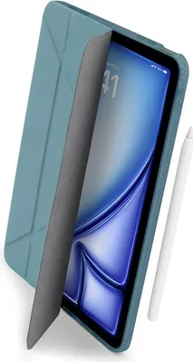 Produktbild von Pipetto Origami No.1 Original Hülle, Türkis – für iPad Air 10,9 (2022/2020) / 11 (2024/2025)