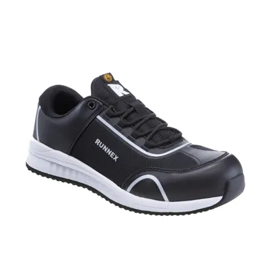 Produktbild von Runnex RUNNEX Sicherheitshalbschuh SportStar 5113 S1PS ESD Gr. 44 schwarz/weiß
