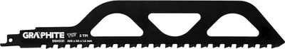 Produktbild von GRAPHITE Säbelsägeblätter HM TCT, 305 x 50 x 1.5 mm, 2TPI