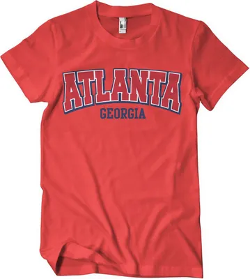 Produktbild von Atlanta - Georgia T-Shirt - Large - Red