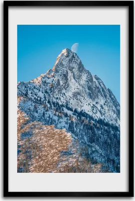 Produktbild von Bild - Bilderrahmen - 40 cm x 60 cm - MDF - Rahmen - Wandkunst - Giewont Tatry