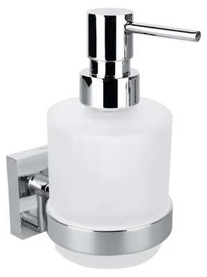 Obrázok produktu pre Dávkovač tekutého mydla Bemeta Beta 200 ml 75 x 150 x 100 mm sklo mini