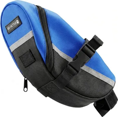 Produktbild von Satteltasche Fahrrad wasserdicht – 0,5 l für Rennrad & Citybike blau