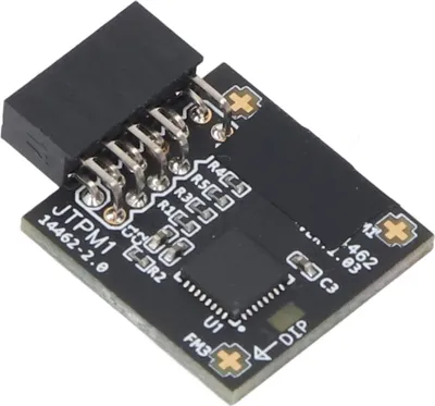 Obrázok produktu pre Modul TPM2.0 Modul TPM SPI 12Pin s bezpečnostným modulom SLB 9670 pre základné dosky Windows 10 11