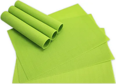 Produktbild von Tischsets BORDA 6er Set Hell-grün als Tischuntersetzer