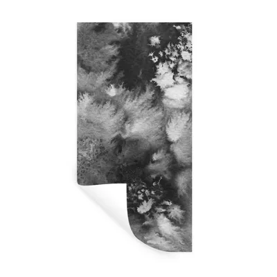 Obrázok produktu pre MuchoWow® Nálepka na stenu - Betón - farba - čierna - 60x120cm - Samolepiaca a polohovateľná